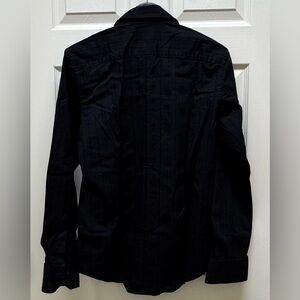 Calvin Klein Black Long Sleeve Dress Shirt S/P/CH